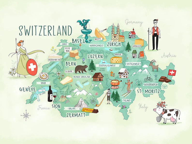 top 20 places to visit in switzerland