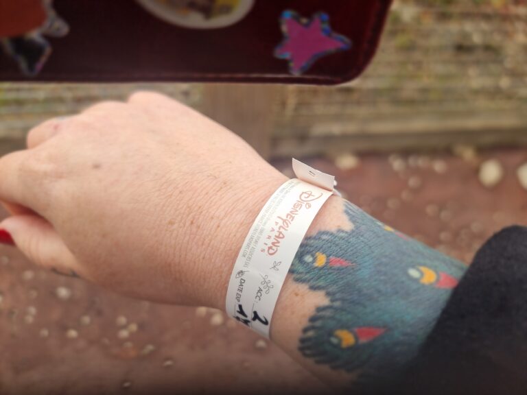 Disneyland Paris Bambi Band pregnancy wristband